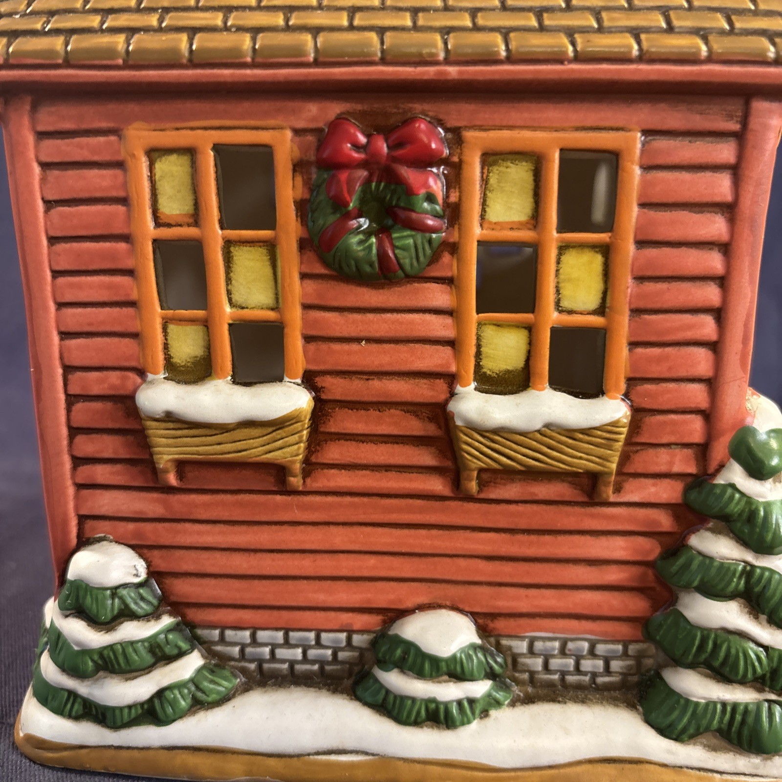 Lefton Colonial Village Northpoint Schoolhouse #07960 Original Box 1991
