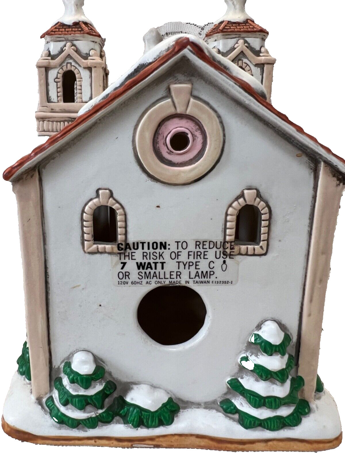 1991 Lefton Colonial Village San Sebastian Mission Church 00231 Byron Wood