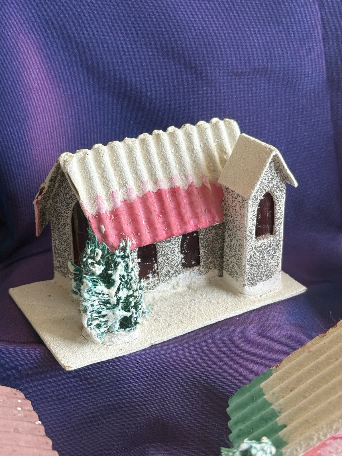 1950’s Lot of Vintage Putz Houses MC Made in Japan Cardboard