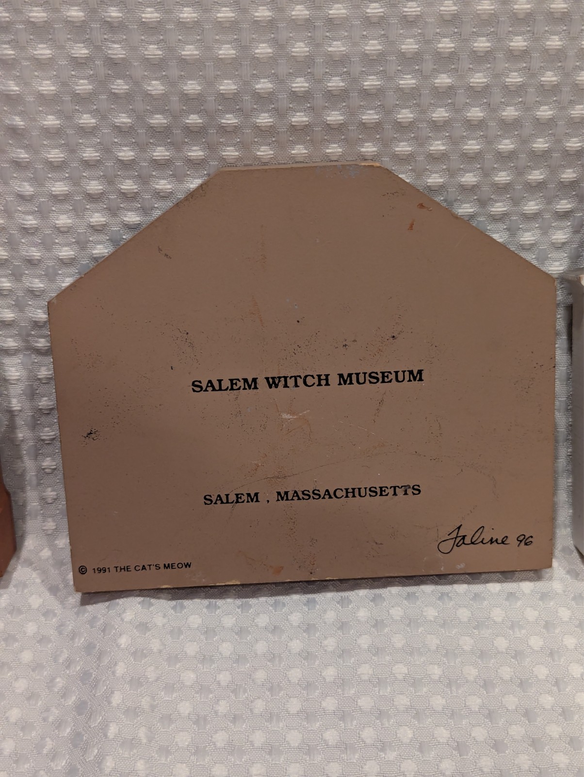 Cat’s Meow village, Historic, Salem, Lot of 3, witch museum, Hawke’s, Derby