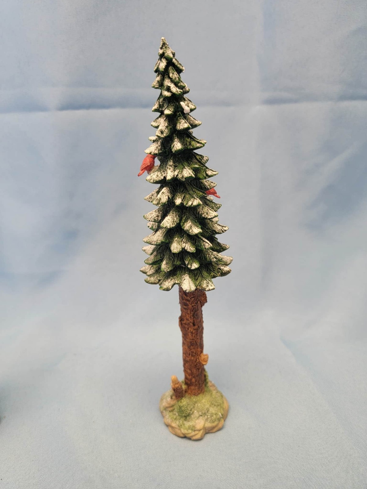Department 56 Village Towering Pines Set of 2 – 7–8” Tall – Cardinals – With Box