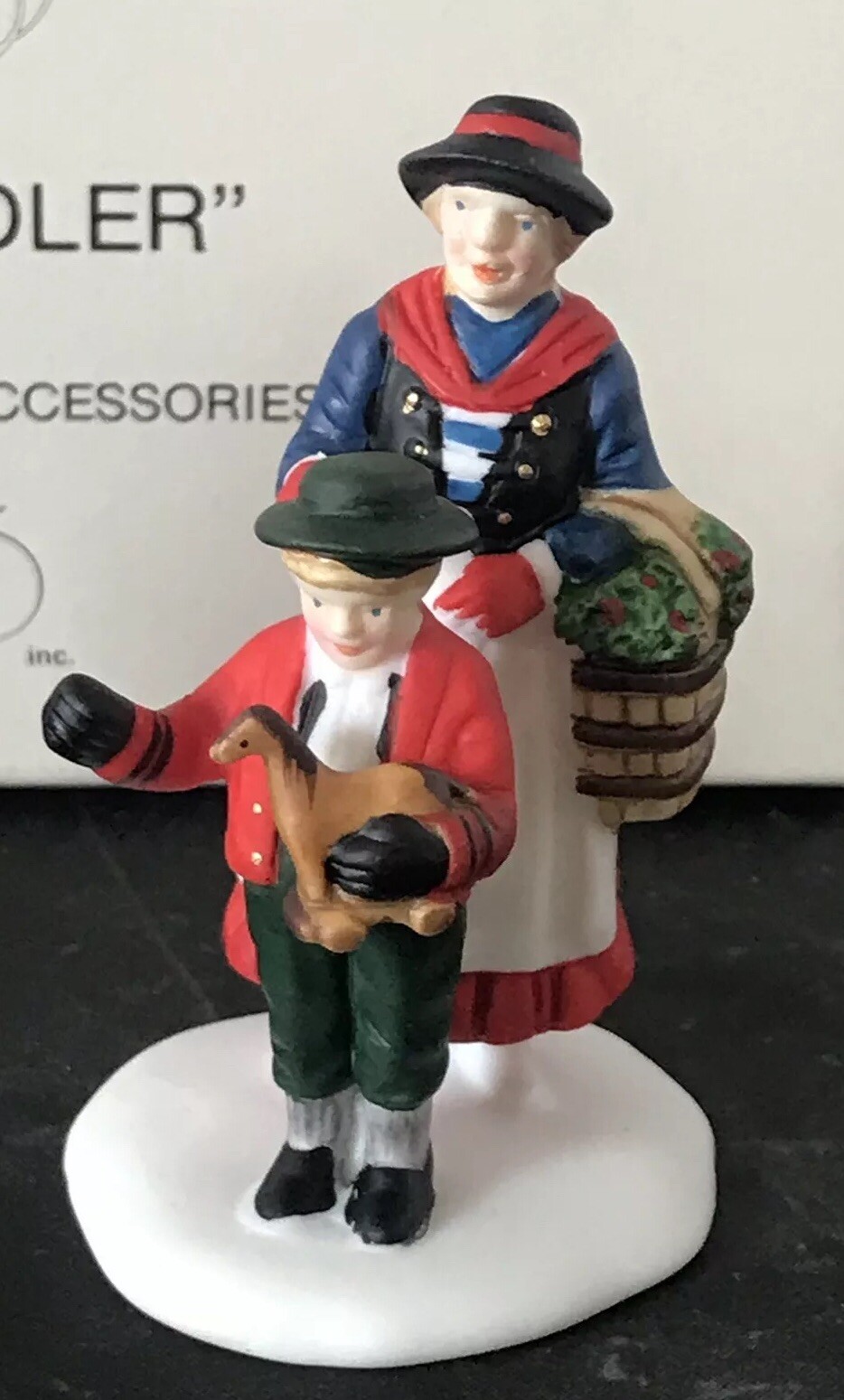 Dept 56 Heritage Village – The Toy Peddler- In Box