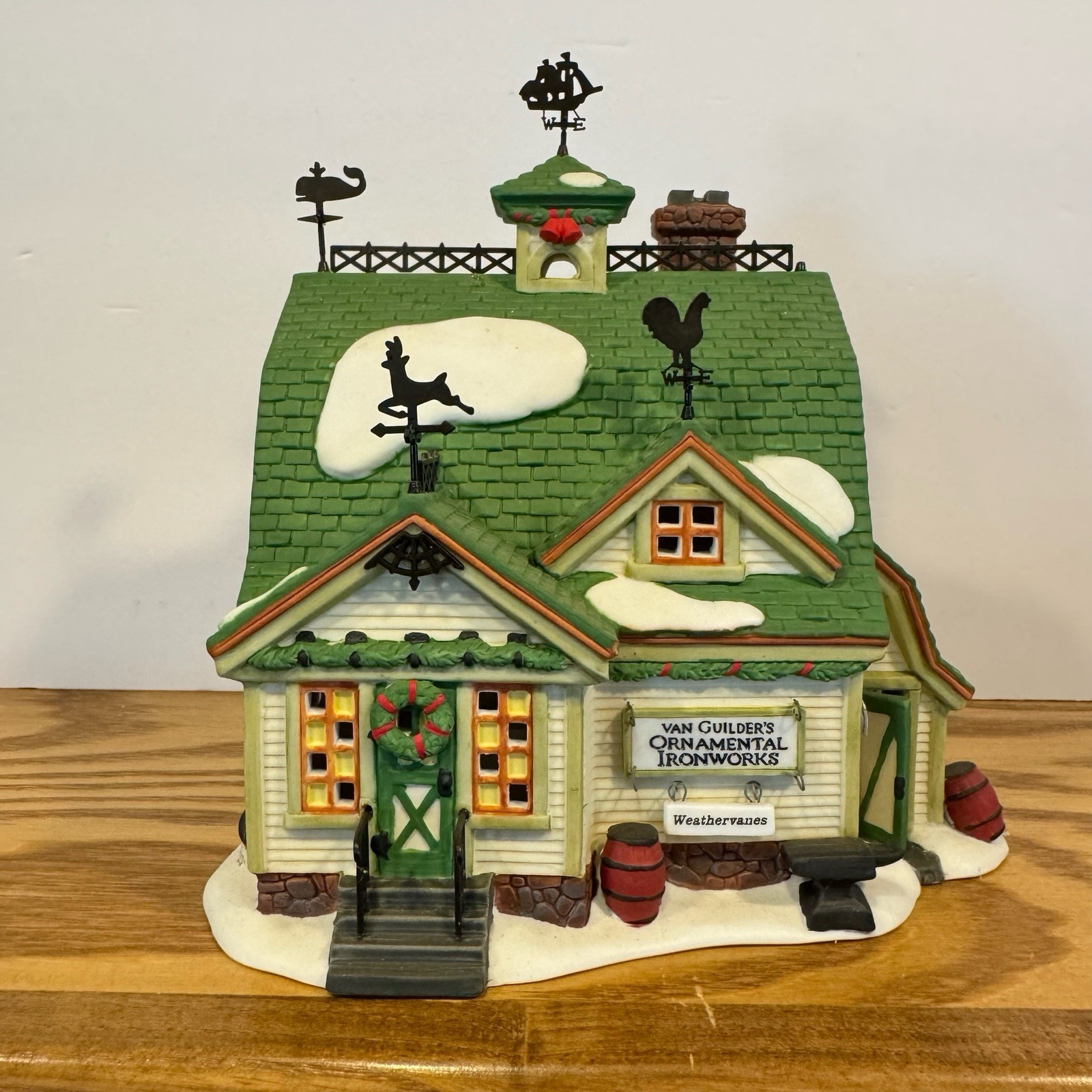 Dept 56 New England Village Series Van Guilder’s Ornamental Ironworks # 56577