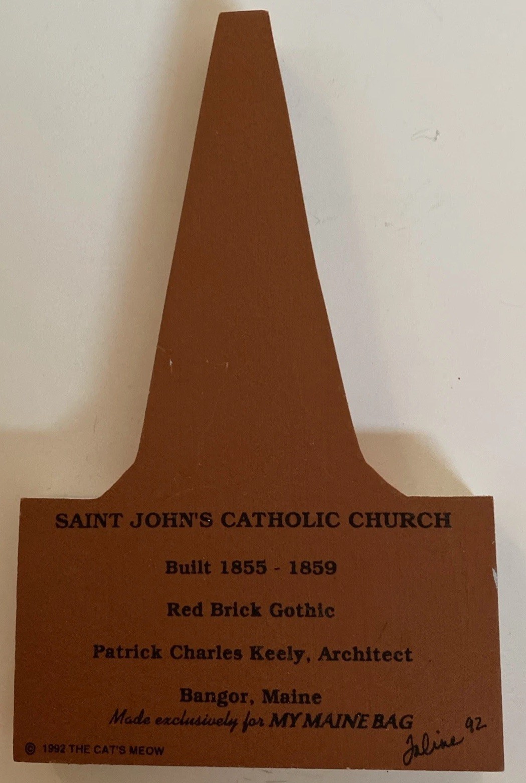 Wood Building SAINT JOHN’S CATHOLIC CHURCH Bangor Maine