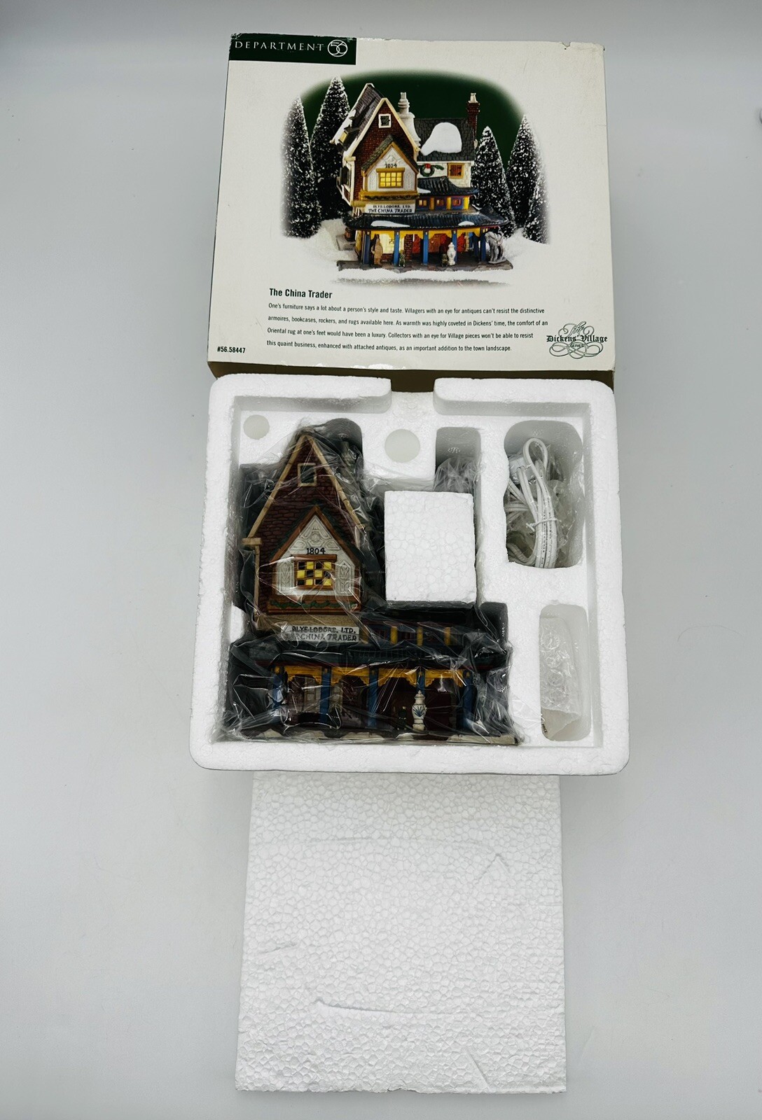 Dept 56 The China Trader 58447 Dickens Village Series 1999
