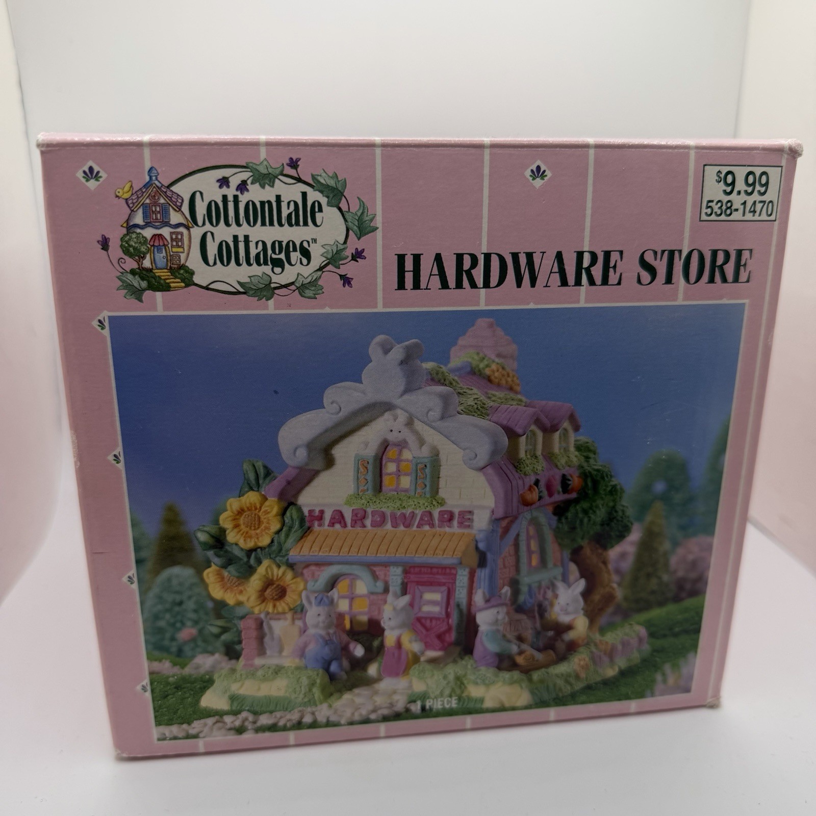 VTG COTTONTALE COTTAGES Easter Village “Hardware Store” 2001 EUC (no cord)