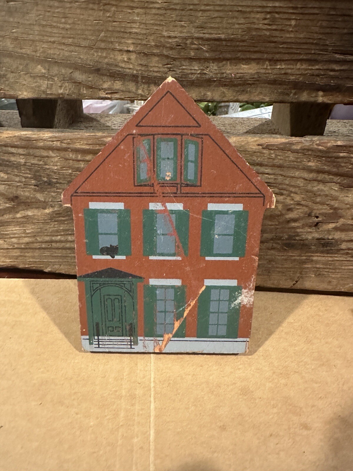 The Susan B Anthony House Rochester NY Cat’s Meow 1991 Custom Wood Artist