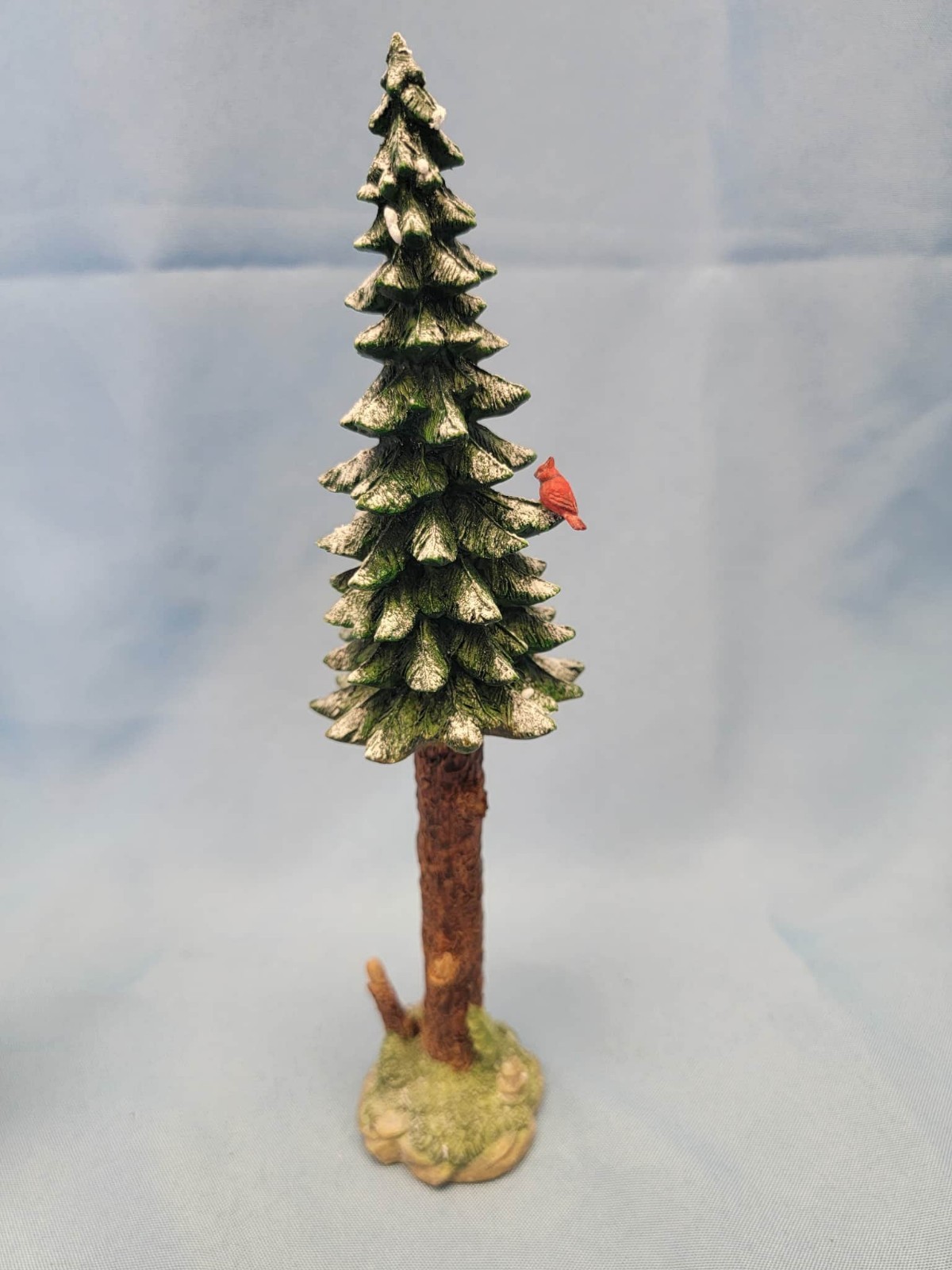 Department 56 Village Towering Pines Set of 2 – 7–8” Tall – Cardinals – With Box