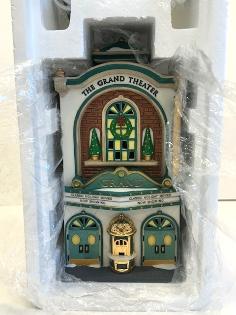 DEPT 56 “THE GRAND MOVIE THEATRE” 58870 Christmas In The City **New In Box**