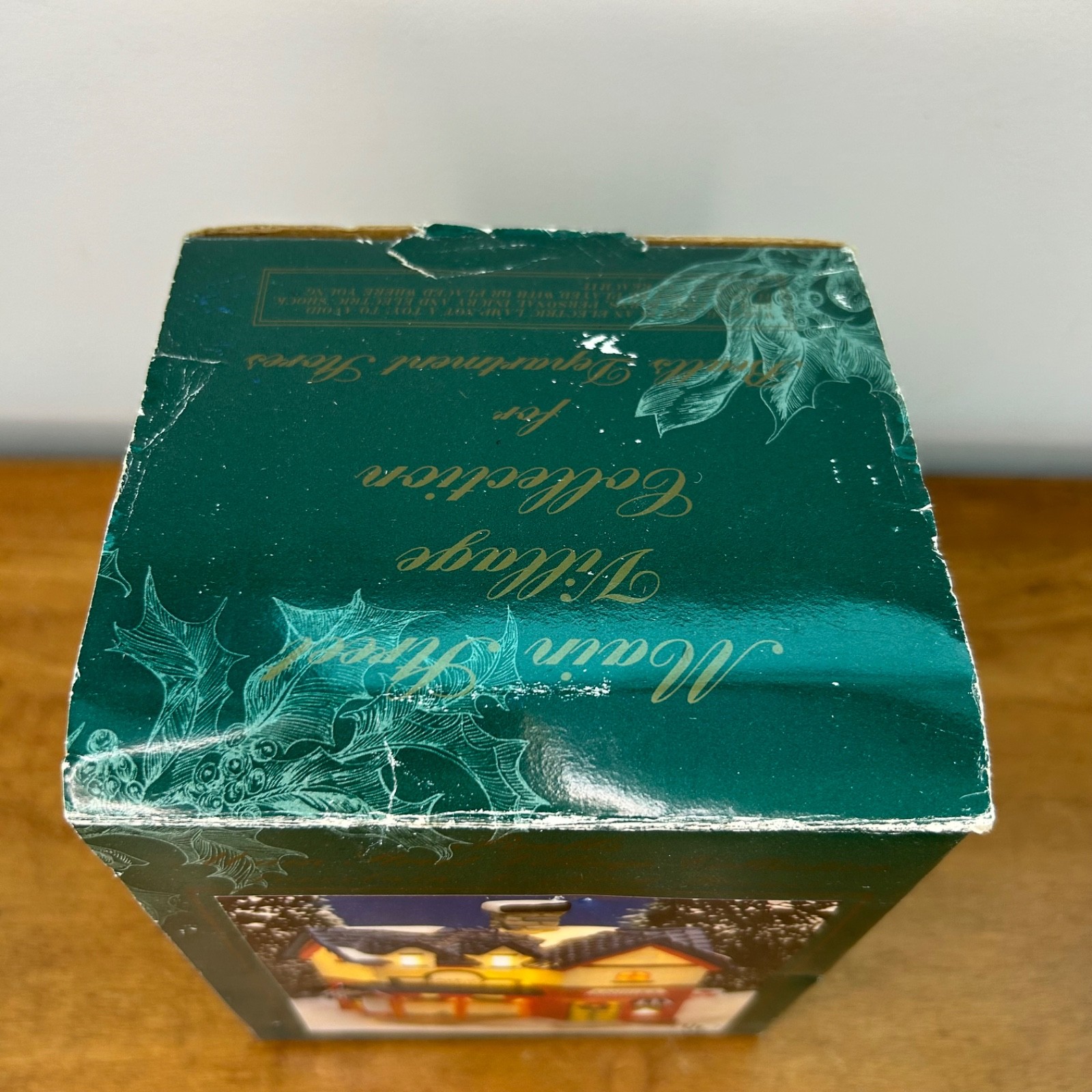 1996 Enesco Bealls Main Street Village Bakery Candies Store Christmas Porcelain