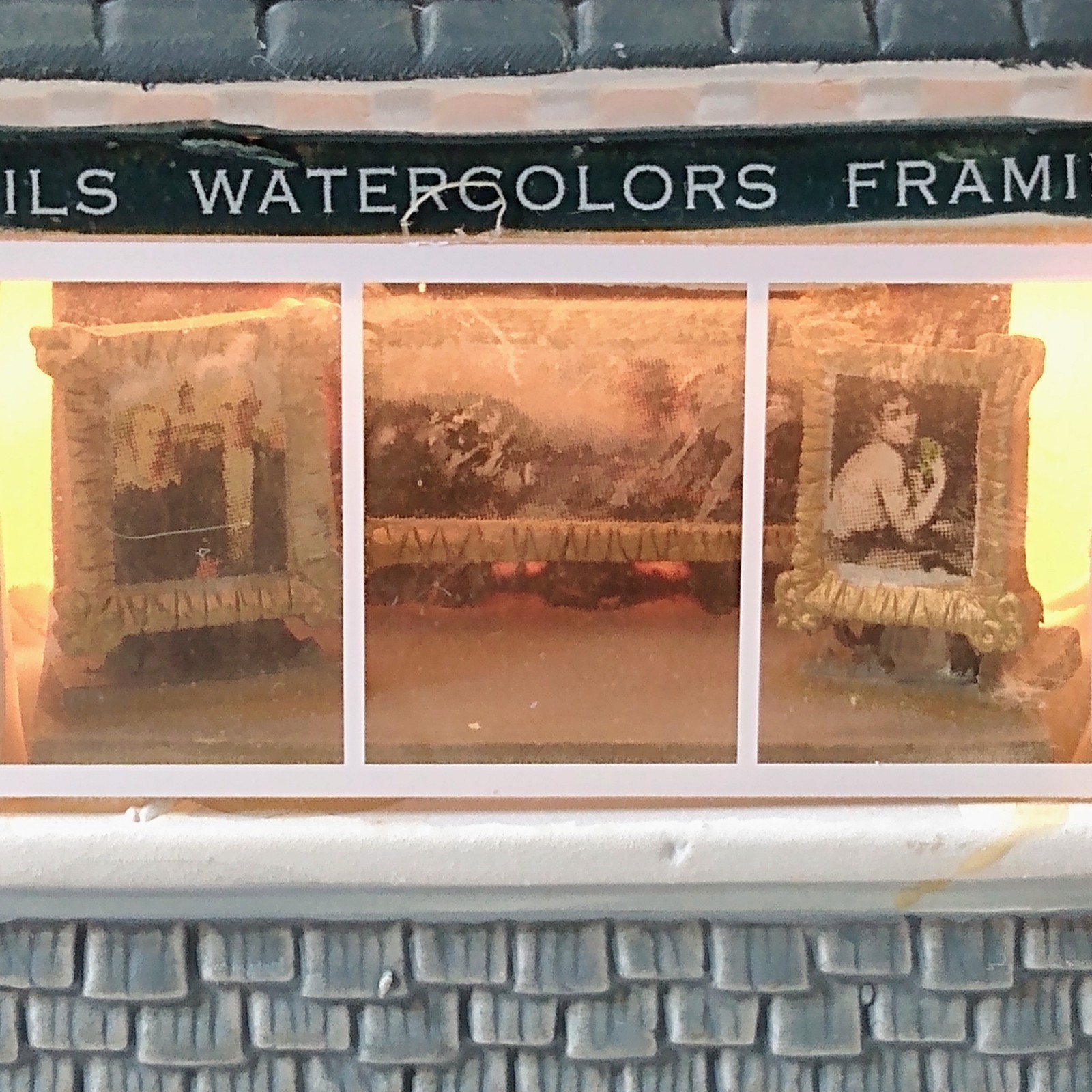 Lemax Coventry Cove Vandermeire Art Gallery #95874 2009 with box PLEASE READ
