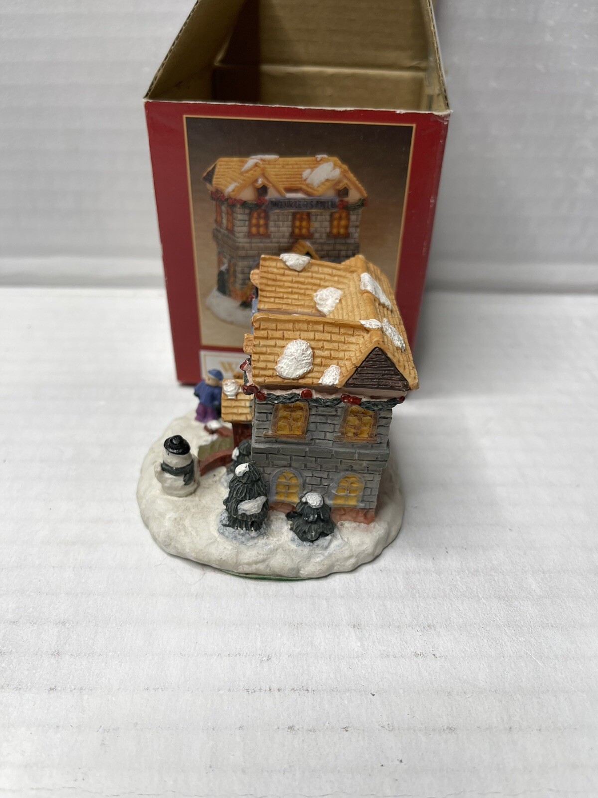 Winsor Collection Winklers Mill Christmas House Collectible Village House In Box