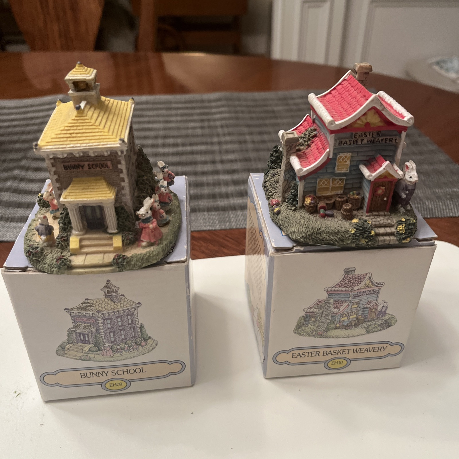 The Bunny Family Village. Set Of 2
