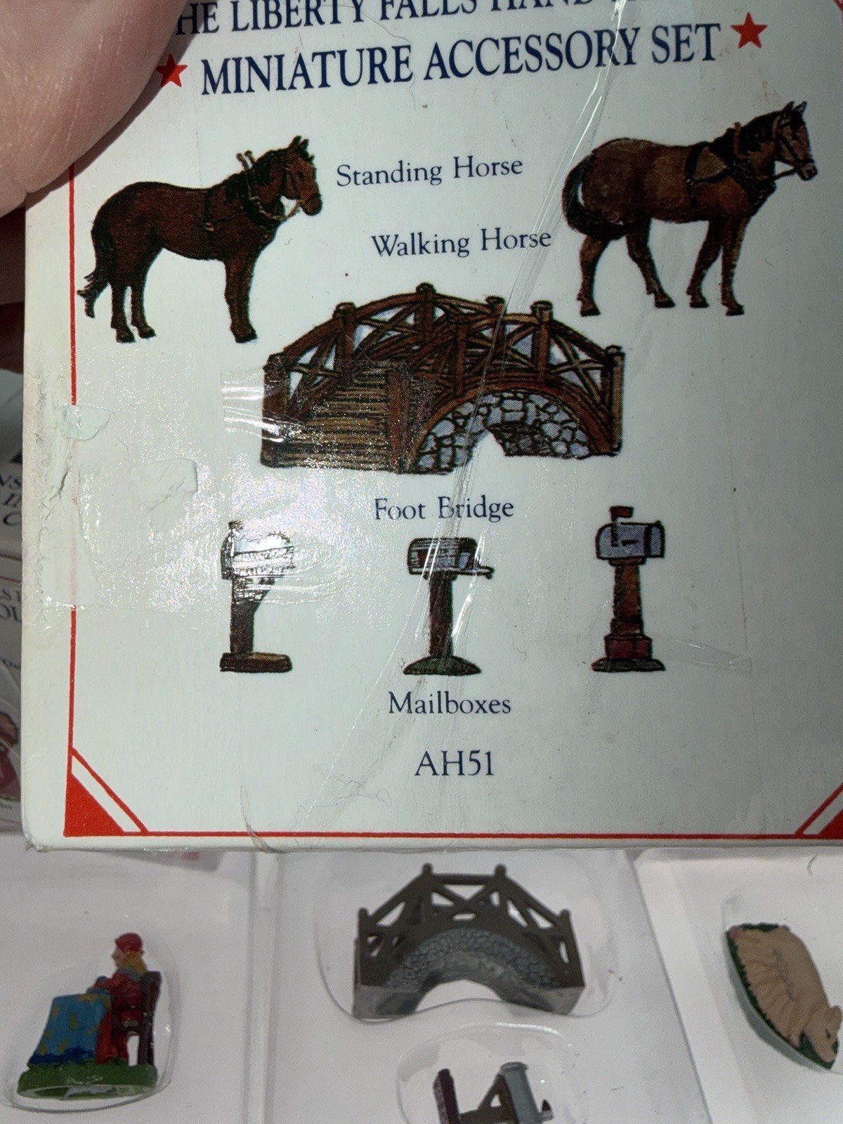 Liberty Falls Pewter Hand Painted Figurines In Original Boxes AH 236 51 224