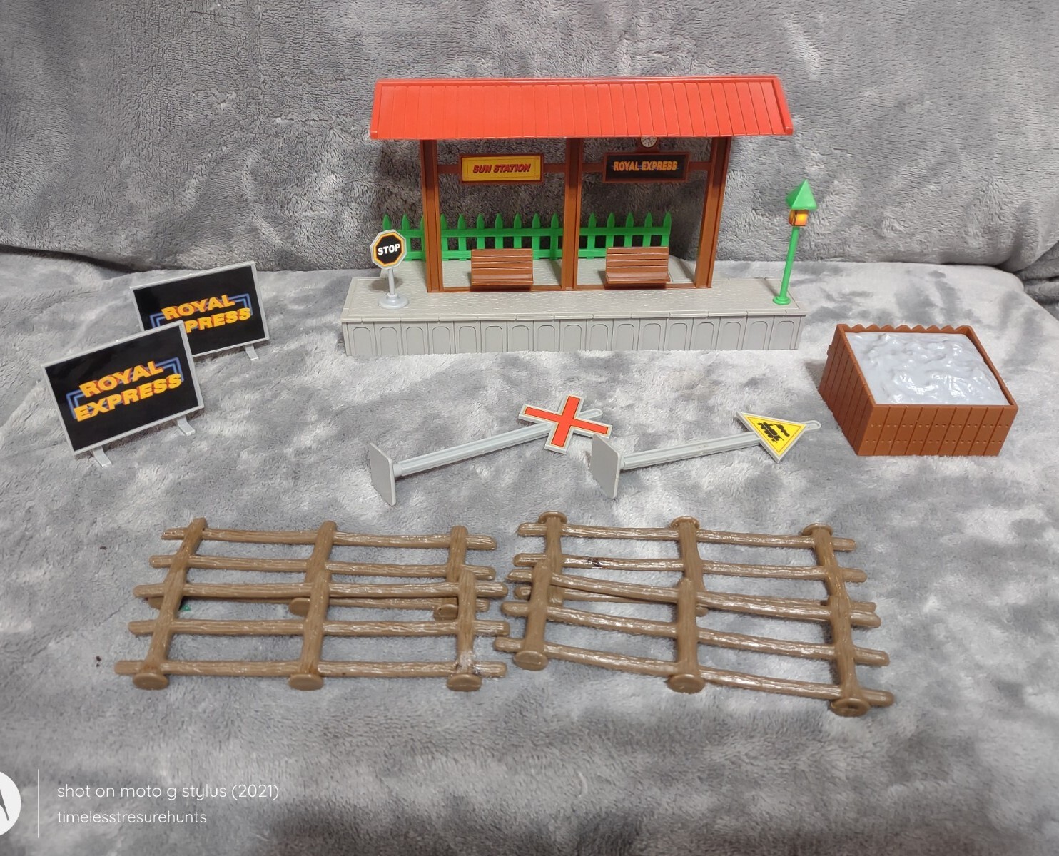 Train Set Diorama Christmas Village Replacement Pieces Platform