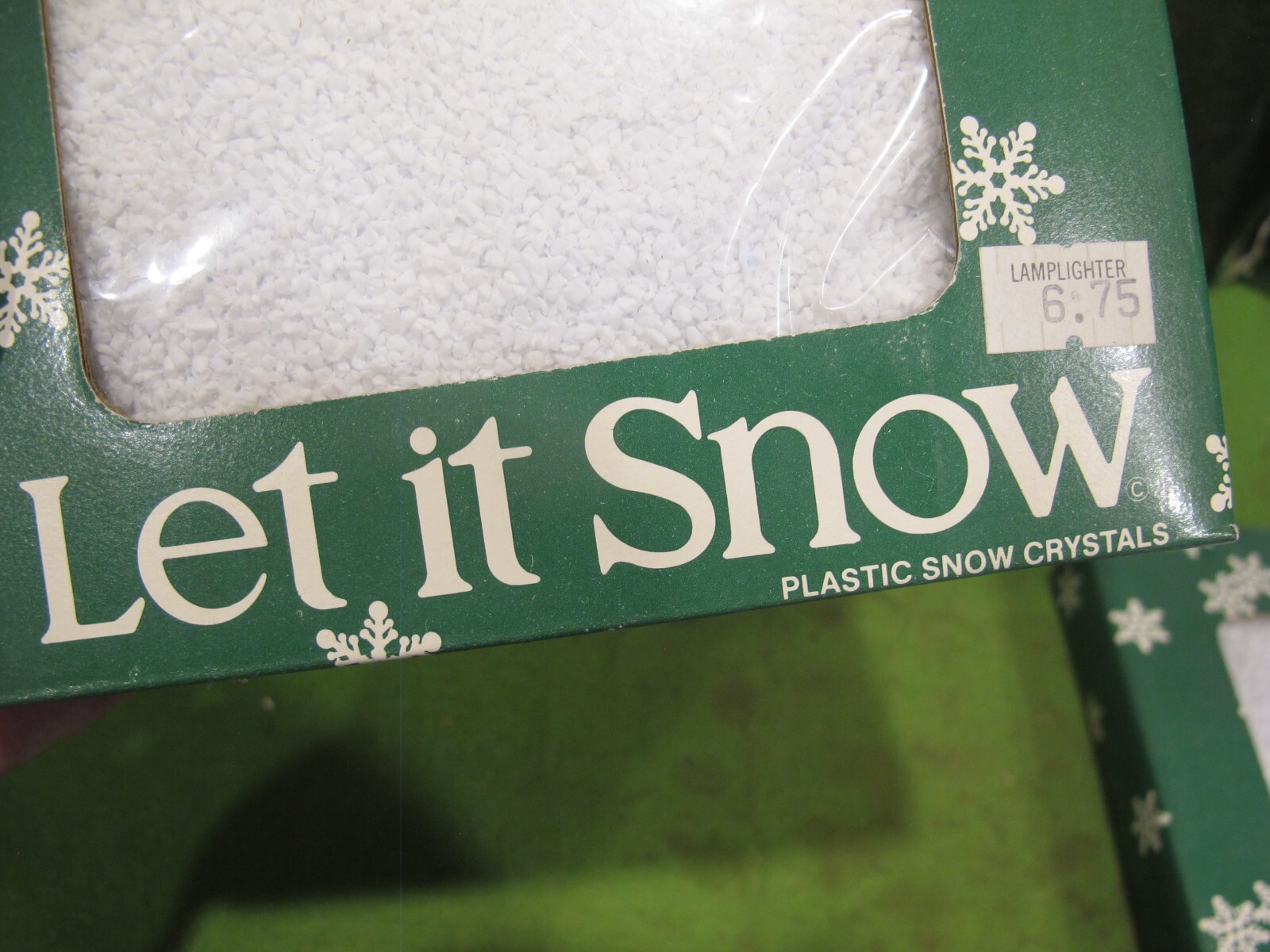 Dept 56 #4996-4 Plastic Snow Crystals-New