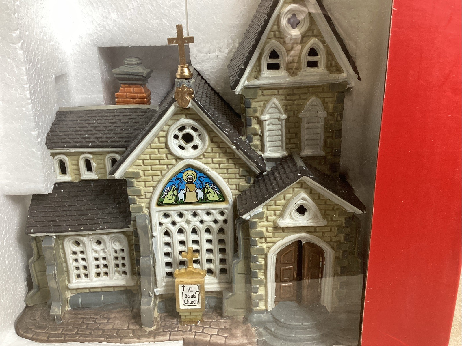 Lemax Gregory’s Manor -Lighted Building In Original Box With Light Cord-7” Tall
