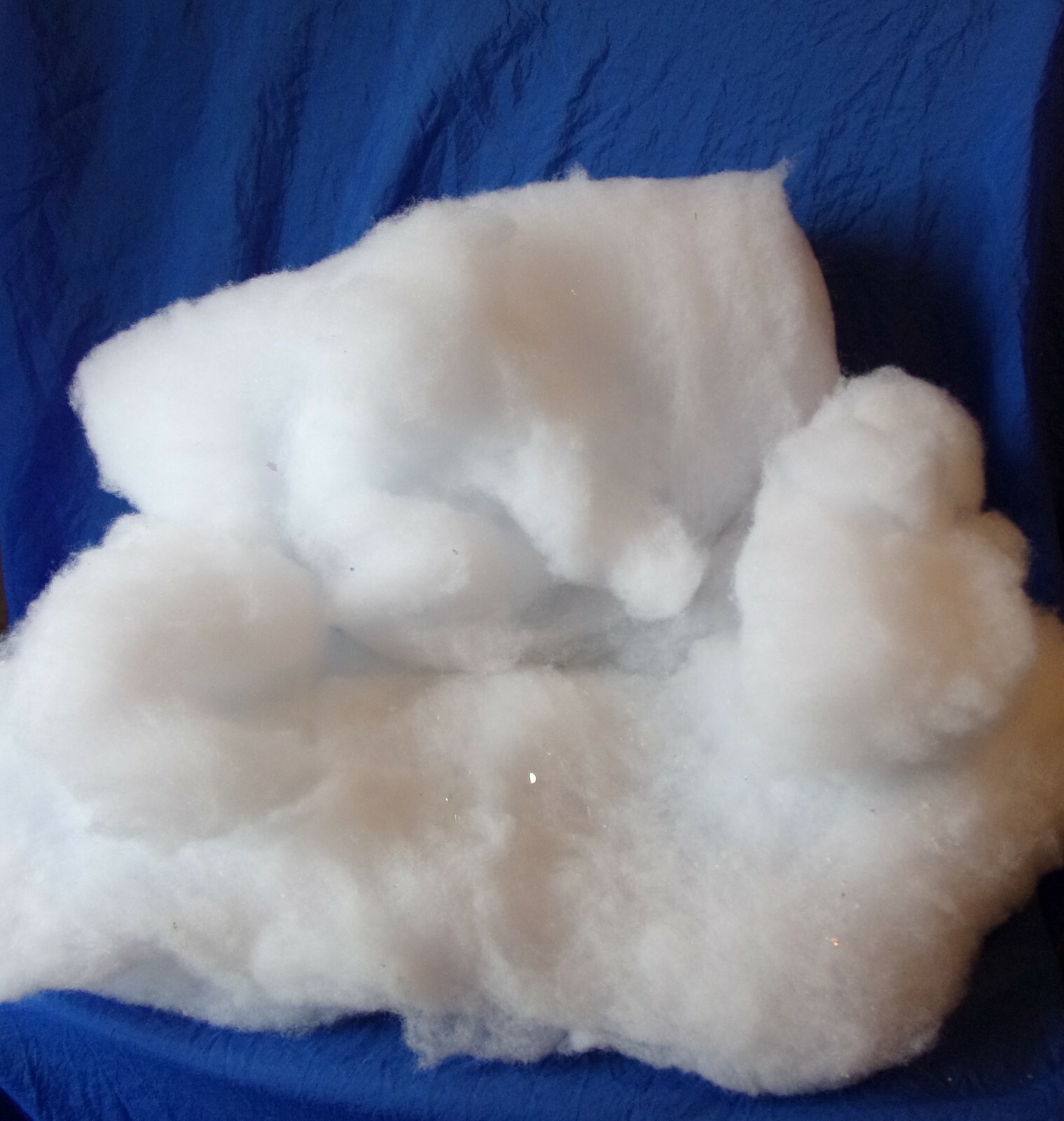 Original Buffalo Snow Christmas Village Snow Carpet w/ Iridescent Flakes Kit