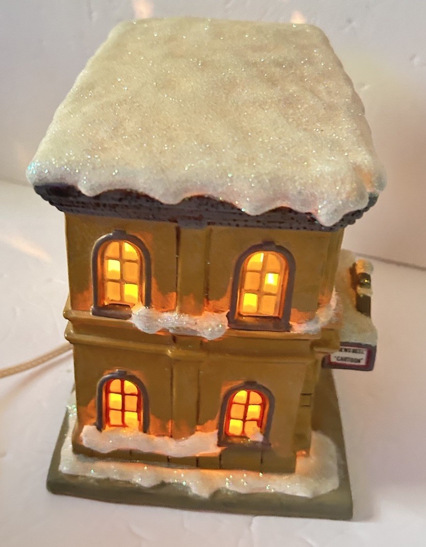 It’s A Wonderful Life Lighted Village Bijou Theater Bedford Falls Series II