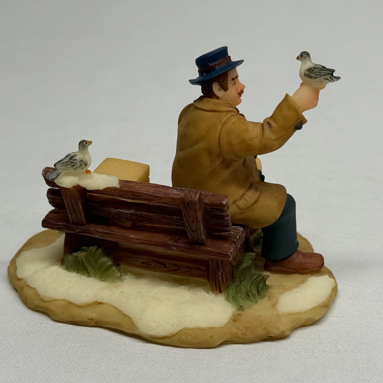 Vintage Lot of 13 Mini Holliday Village Winter Display Christmas Figurines
