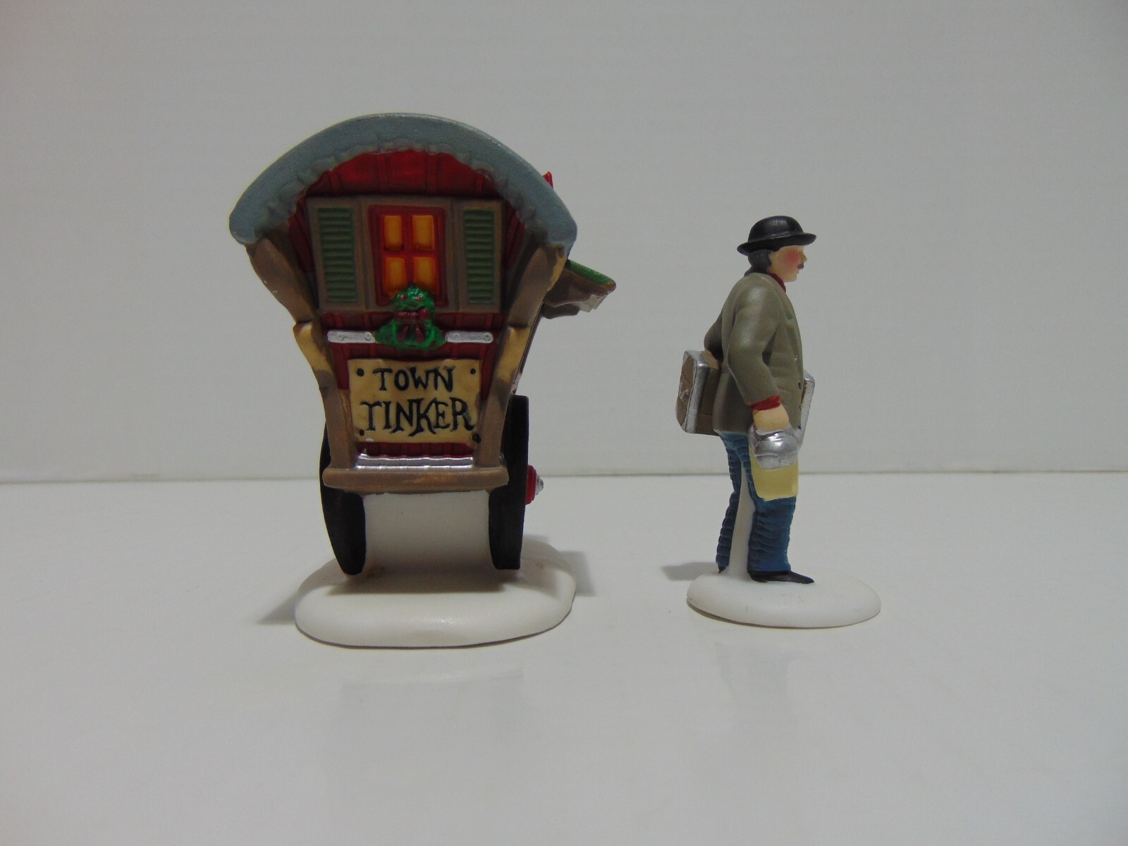 Department 56 Heritage Village Town Tinker Set Of 2 #5646-4 With Box