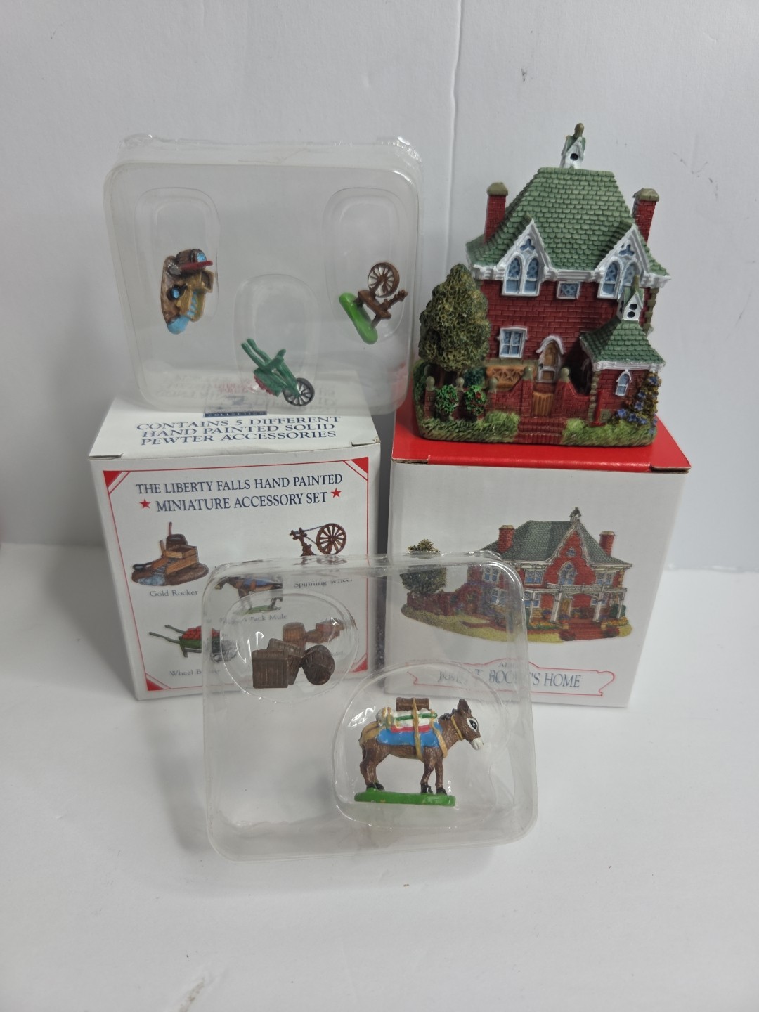 Liberty Falls Week 6 John T. Boone’s Home + Accessory Set AH121 Complete