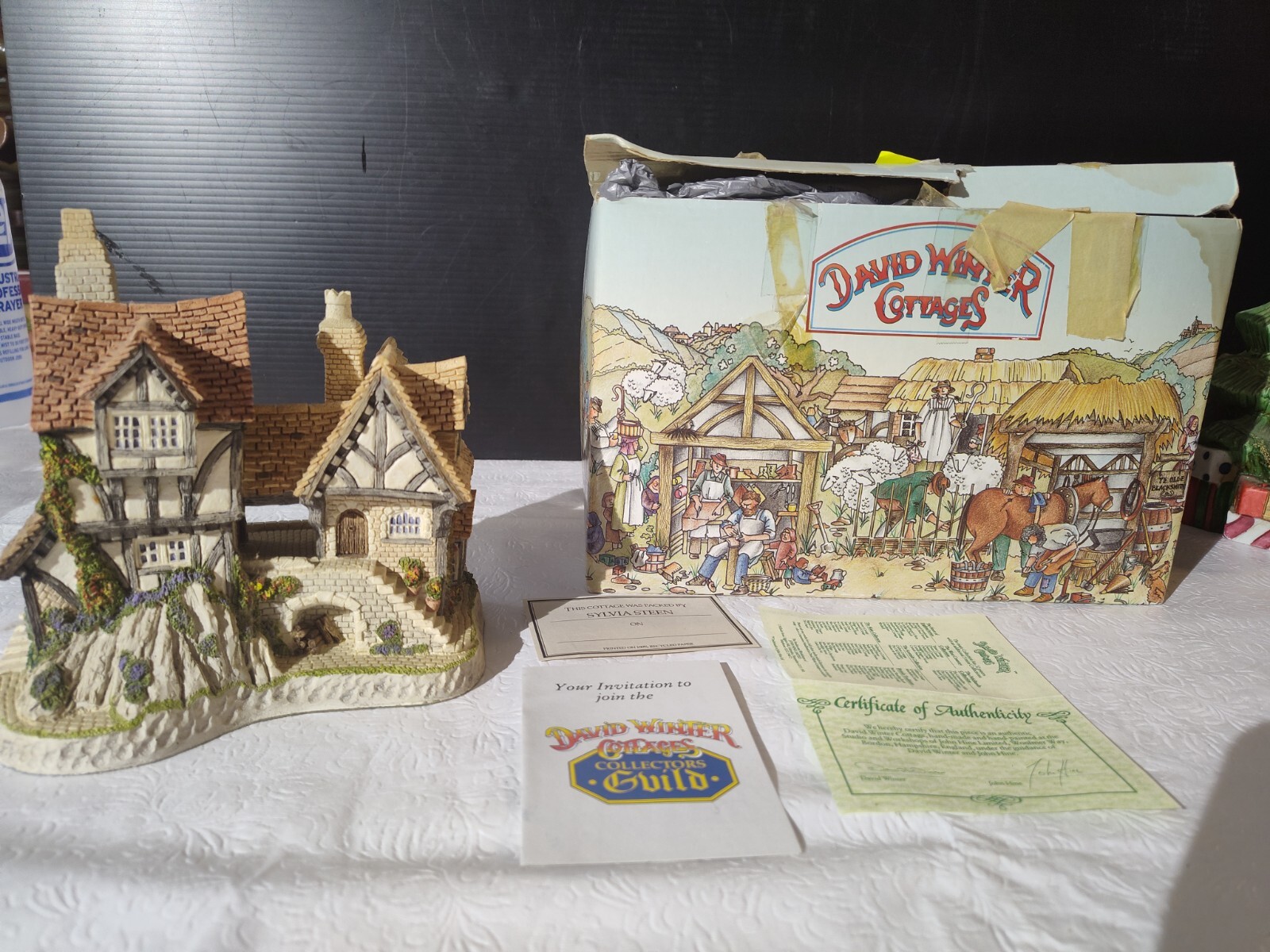 David Winters Will-O-the Wisp 1988 Handmade Hand painted 1991