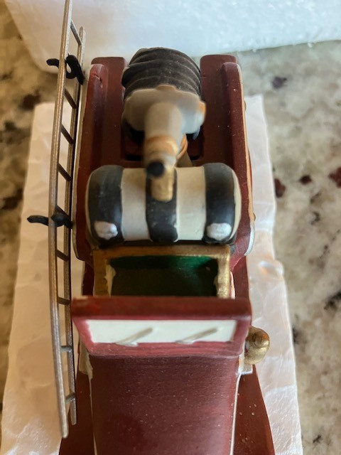 Dept 56 City Fire Dept FIRE TRUCK Heritage Village Collection