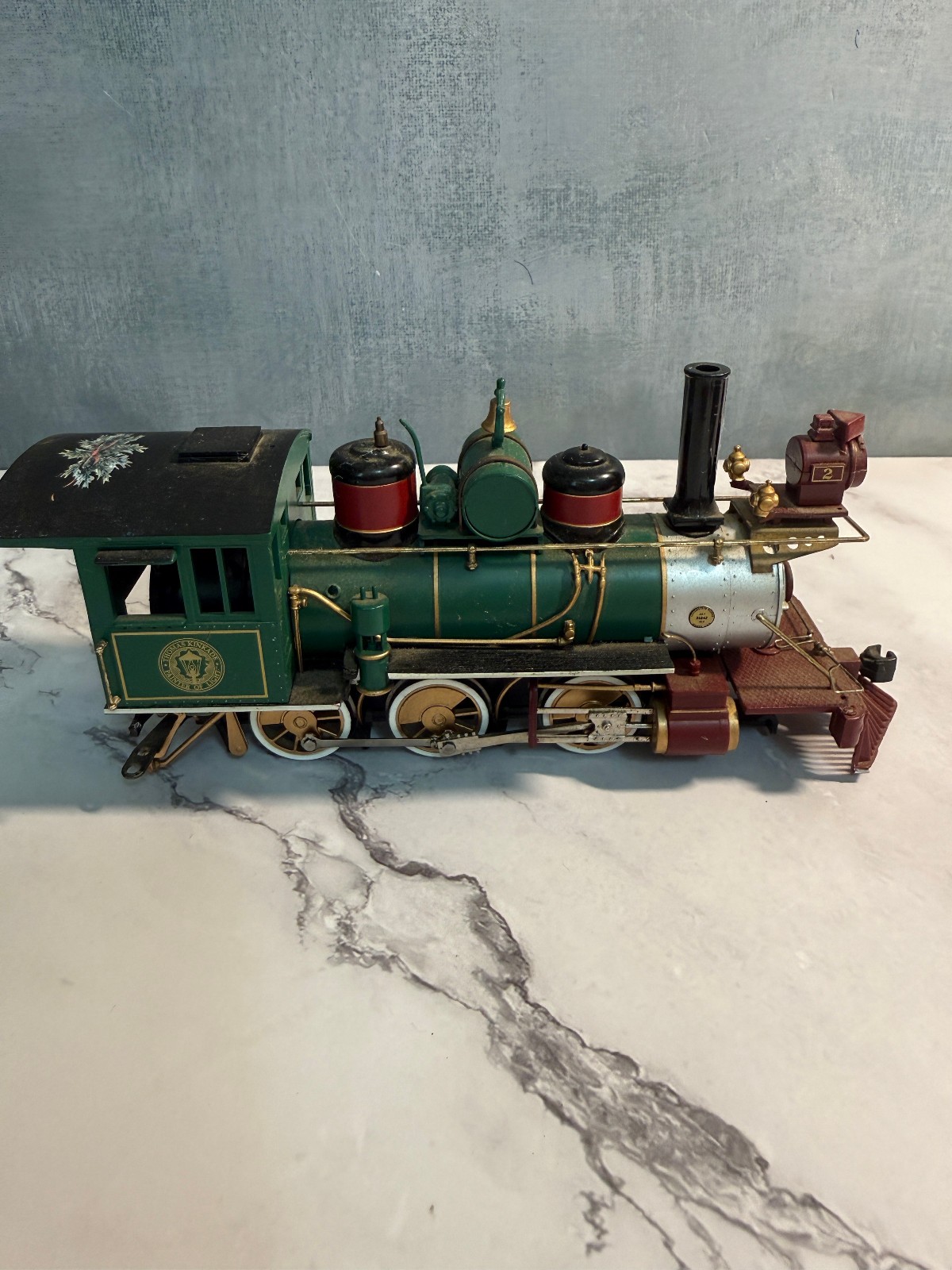 Vintage Kinkade “Painter of Light” Hawthrone Village On30Scale 1:48, 2-6-0 Steam