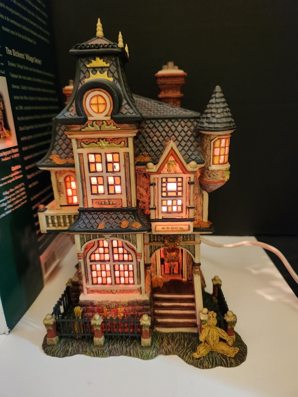Dept 56 All Hallows’ Eve Barleycorn Manor #58731 Halloween Dickens Village W/Box