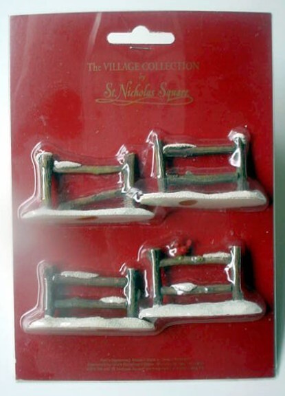 St Nicholas Square Split Rail Fence 4 Piece set