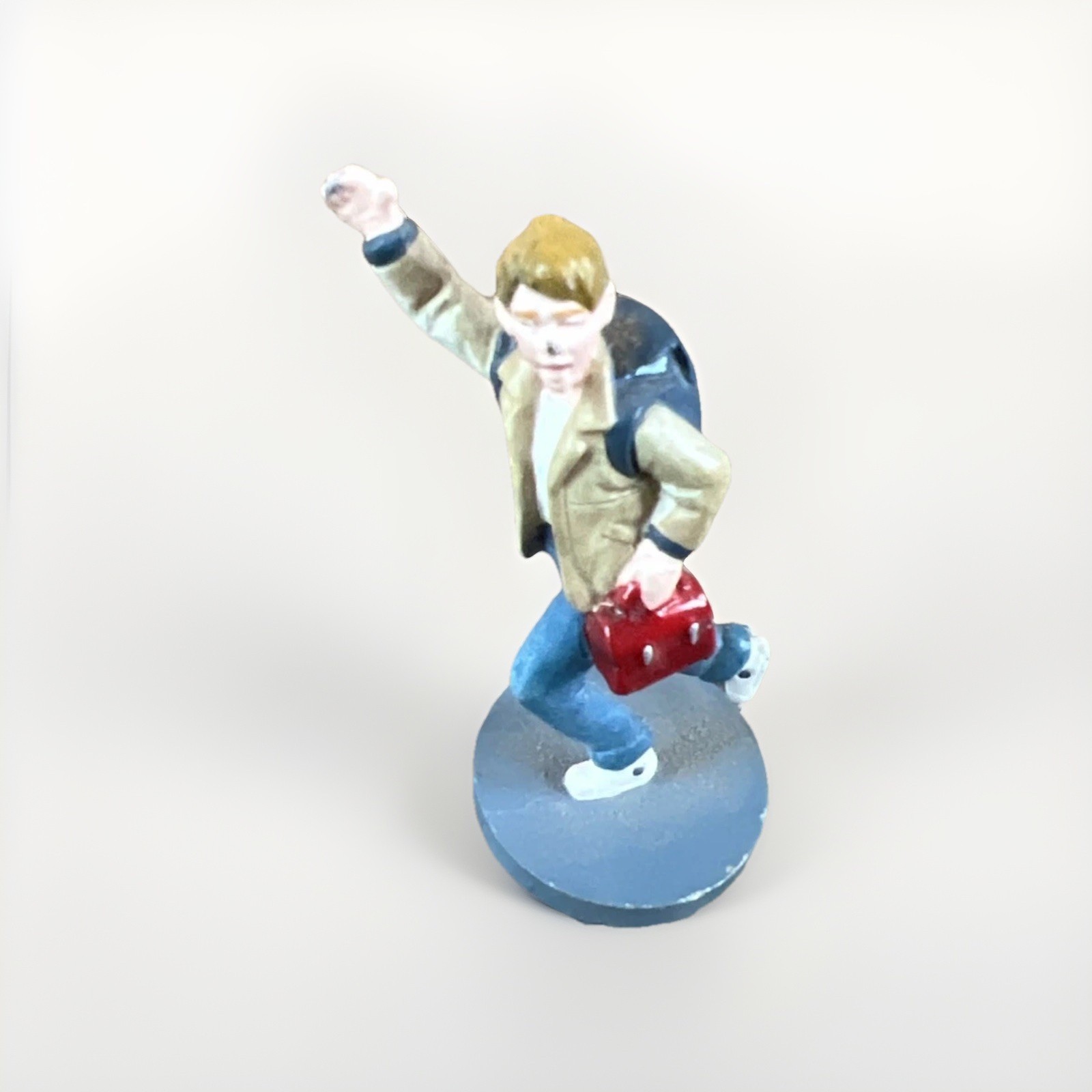 welcome to mayberry Hawthorne Miniatures Opie Have A Great Day Christmas Village