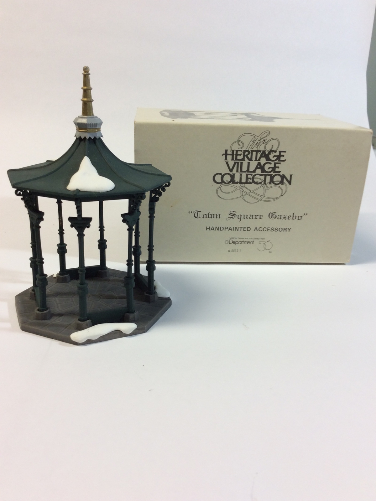 Dept 56 Heritage Village Accessory Town Square Gazebo 55131 w/Box