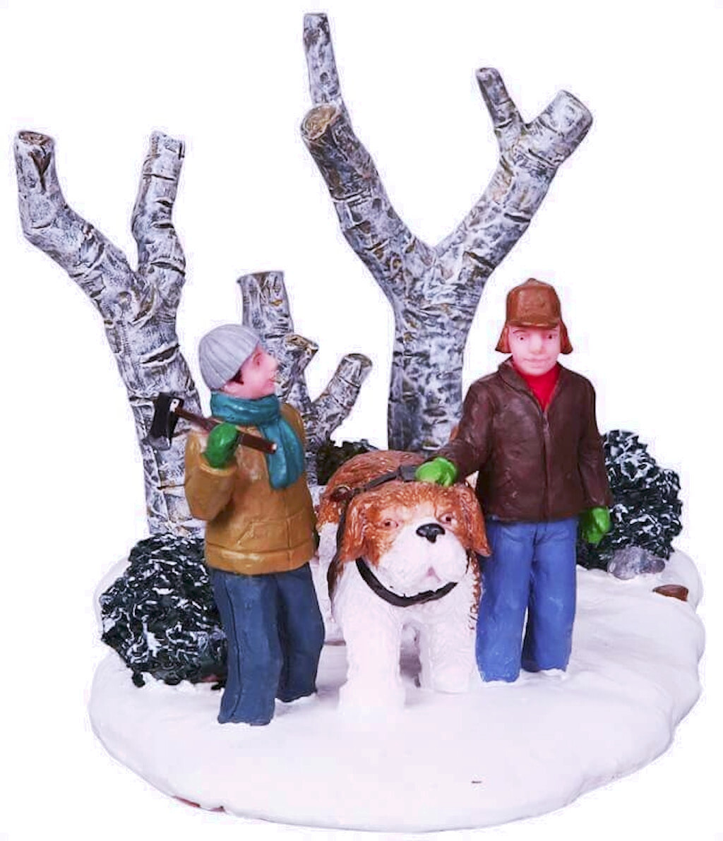 Lemax 2009 Mush! Holidays Seasons #93761 Christmas Village Table Pieces RETIRED