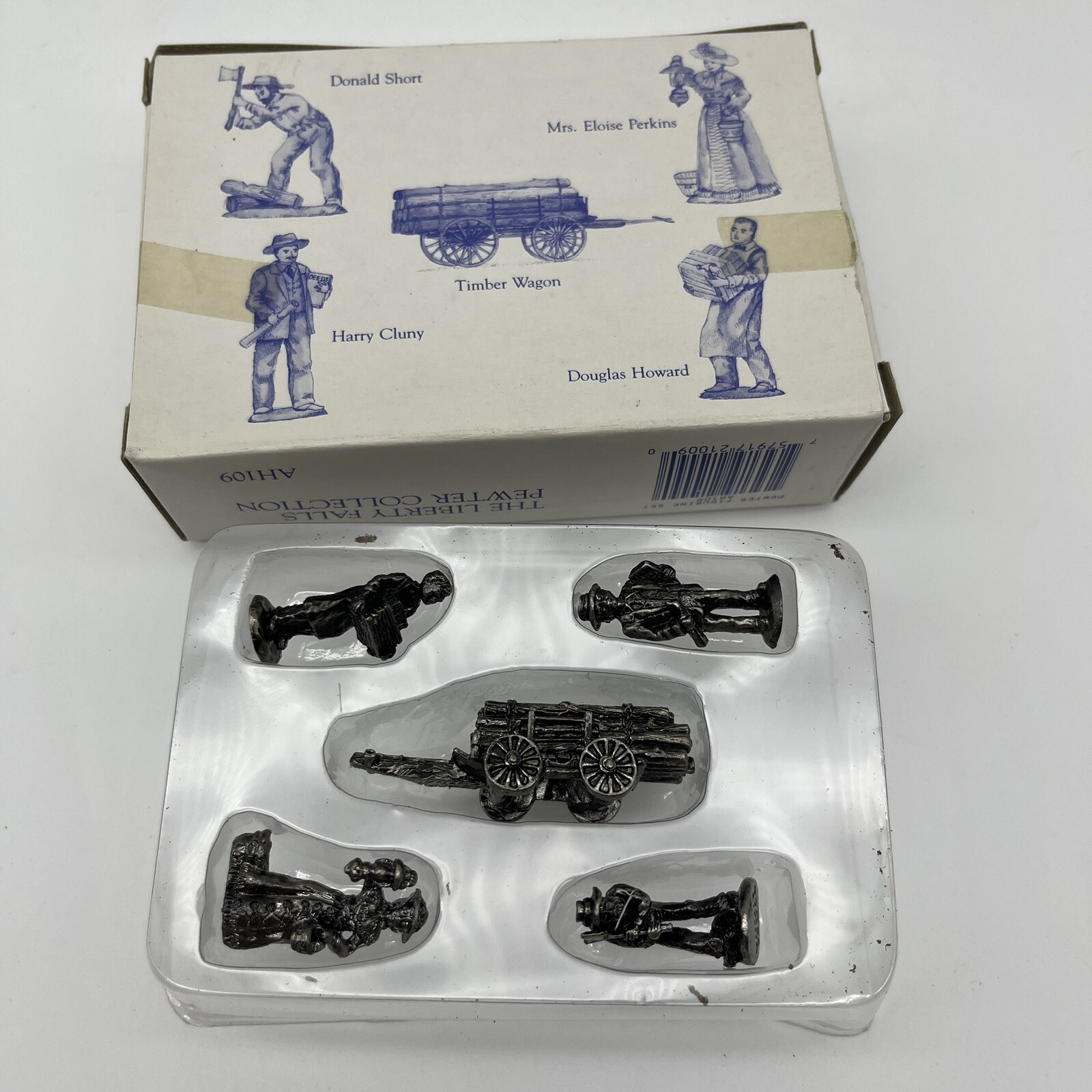 The Liberty Falls Solid Pewter Collection Figurines AH109
