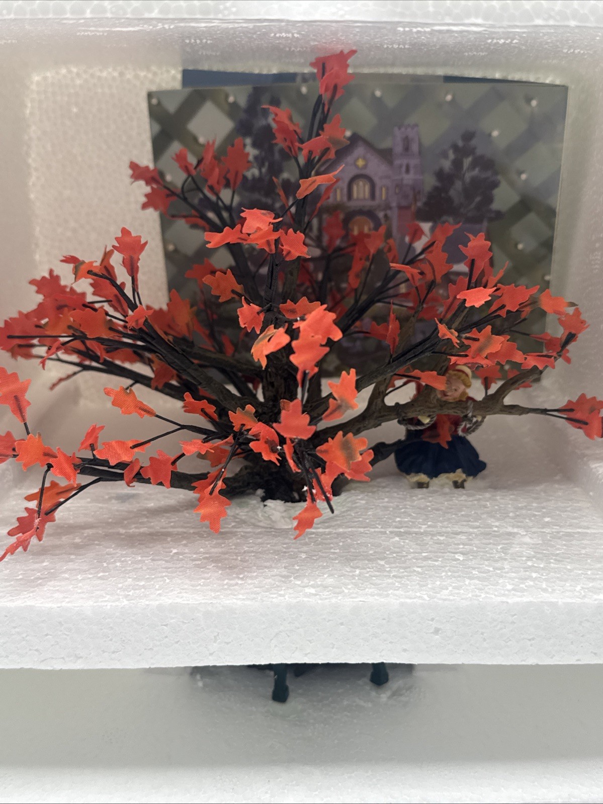 Department 56 Swinging Under The Old Oak Tree Holiday Fall Seasonal Collectible