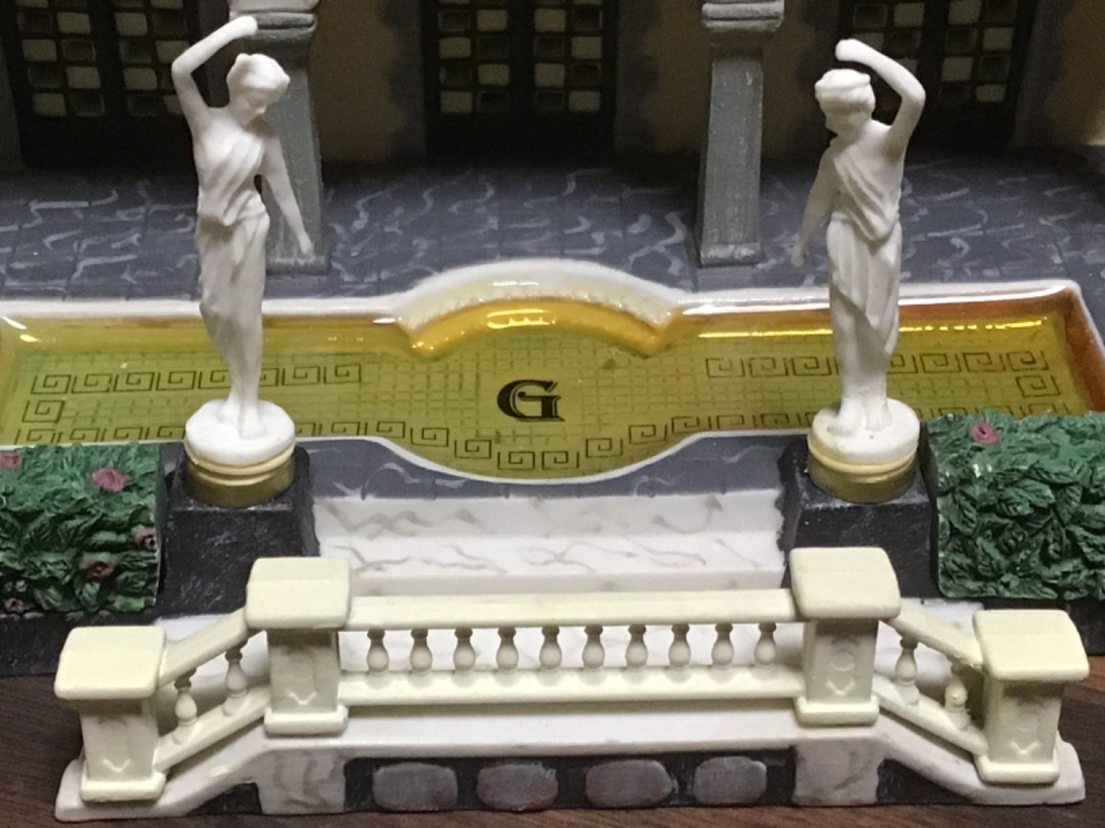 Dept 56 Literary Classics #58939 The Great Gatsby West Egg Mansion 1999 EUC