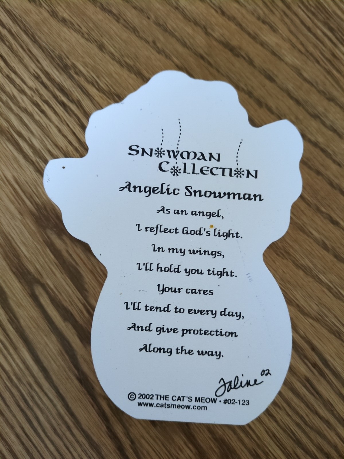 Snowman Collection Cat’s Meow lot Of 5 Get Well Baseball DC Bird Watch Angelic