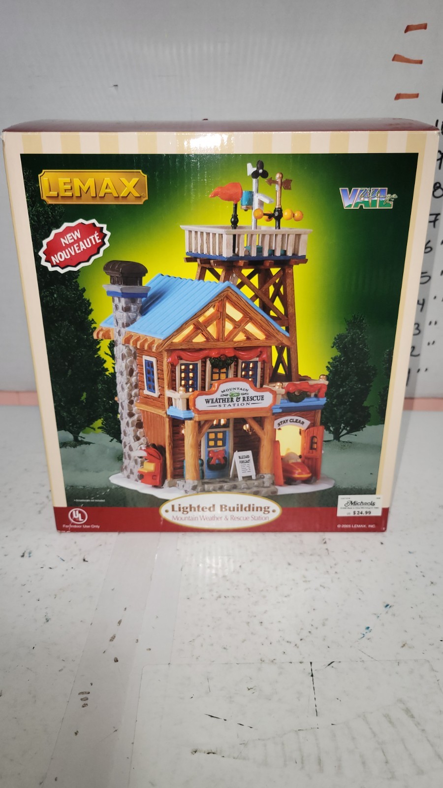 Lemax Mountain Weather and Rescue Station SKU#: 55258
