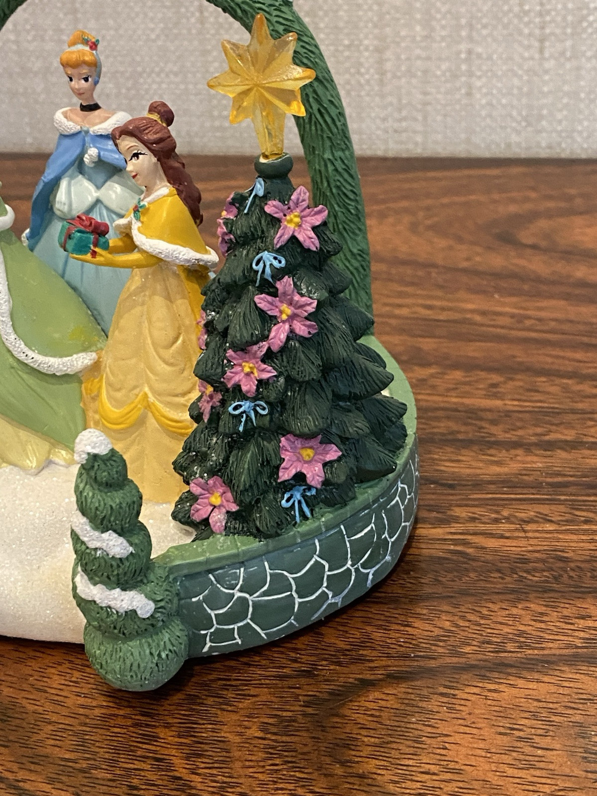 St. Nicholas Square Village Disney Princess Topiary Accessory Hand-Painted