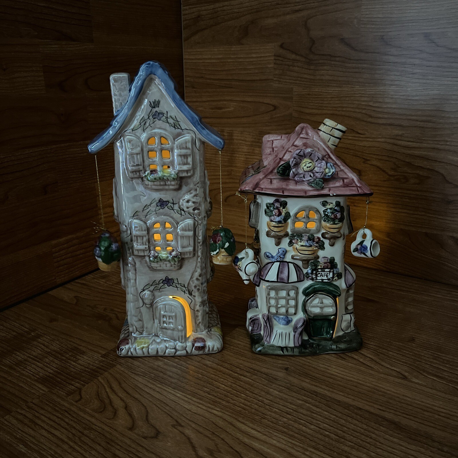 Lot 2 Village Houses Unbranded Clayworks Blue Sky Style
