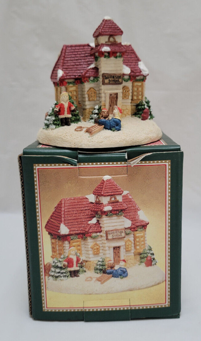 1992 Vintage Crystal Falls Village – Brookside School – May Department Stores