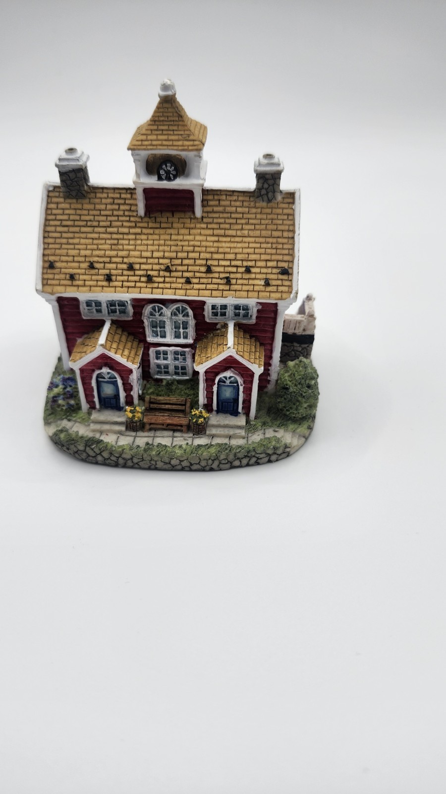 Liberty Falls Red Secondary School 1998 Collection AH158 3 5/8″ Tall Building