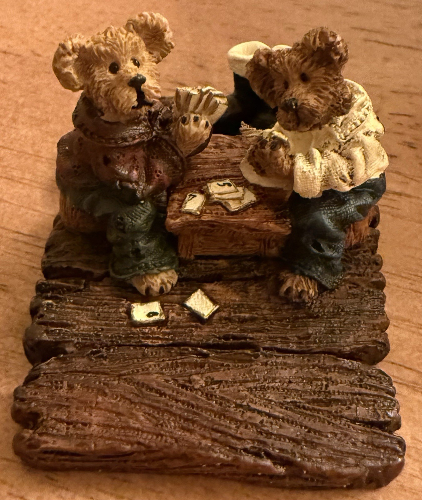 Boyds Bearly-Built Villages Boyds Town Volunteer Firestation w/ 1 Figurine