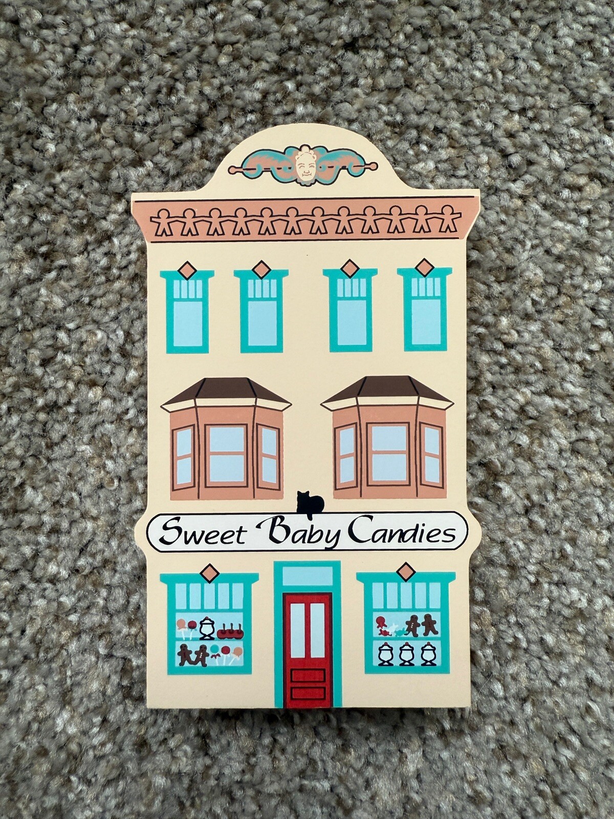 VTG The Cats Meow Village “Sweet Baby Candies” Mocking Bird Collection