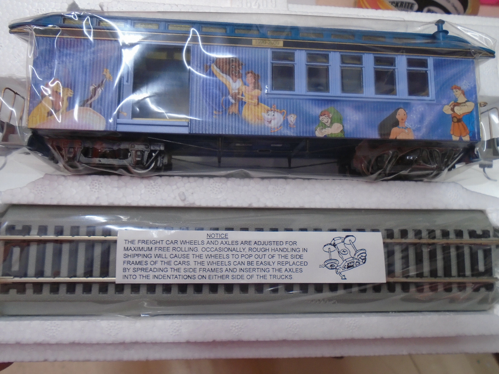 Hawthorne Village Magic of Disney Express Princess Passenger Car with Track New