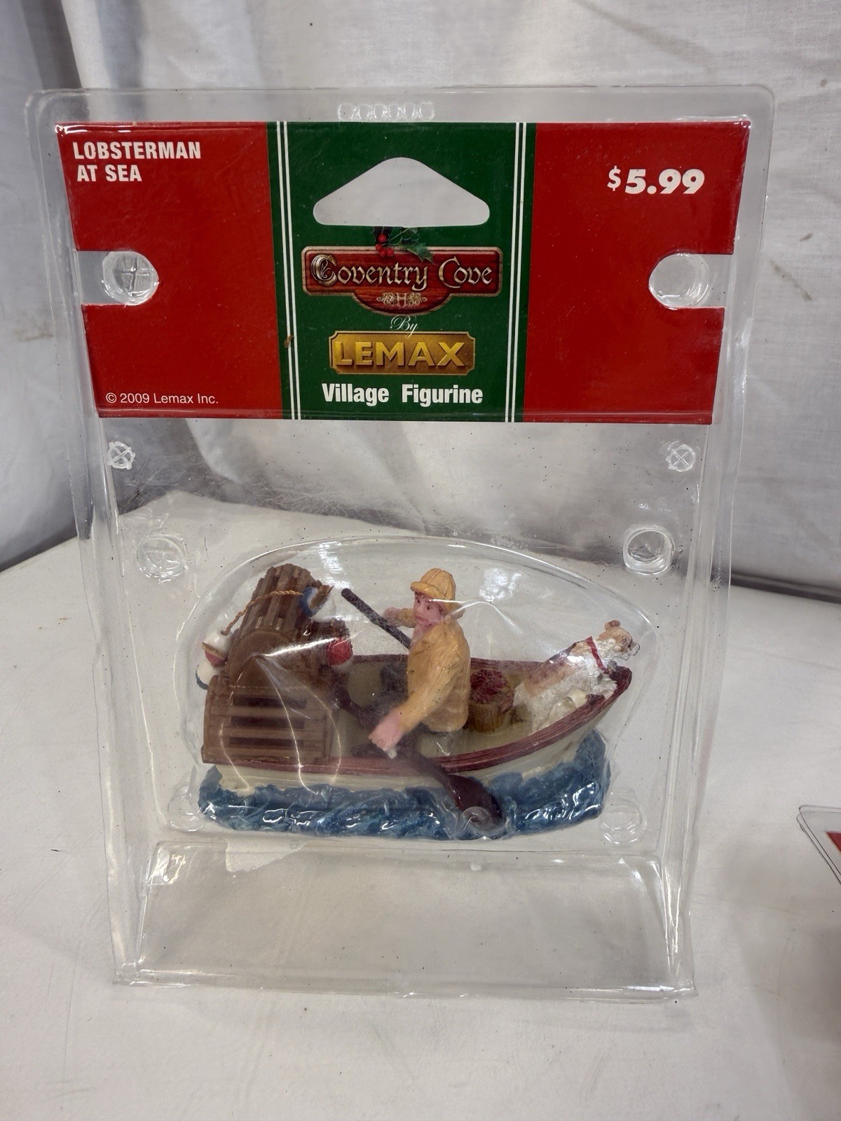 Lemax Coventry Cove Lobsterman At Sea village figurine