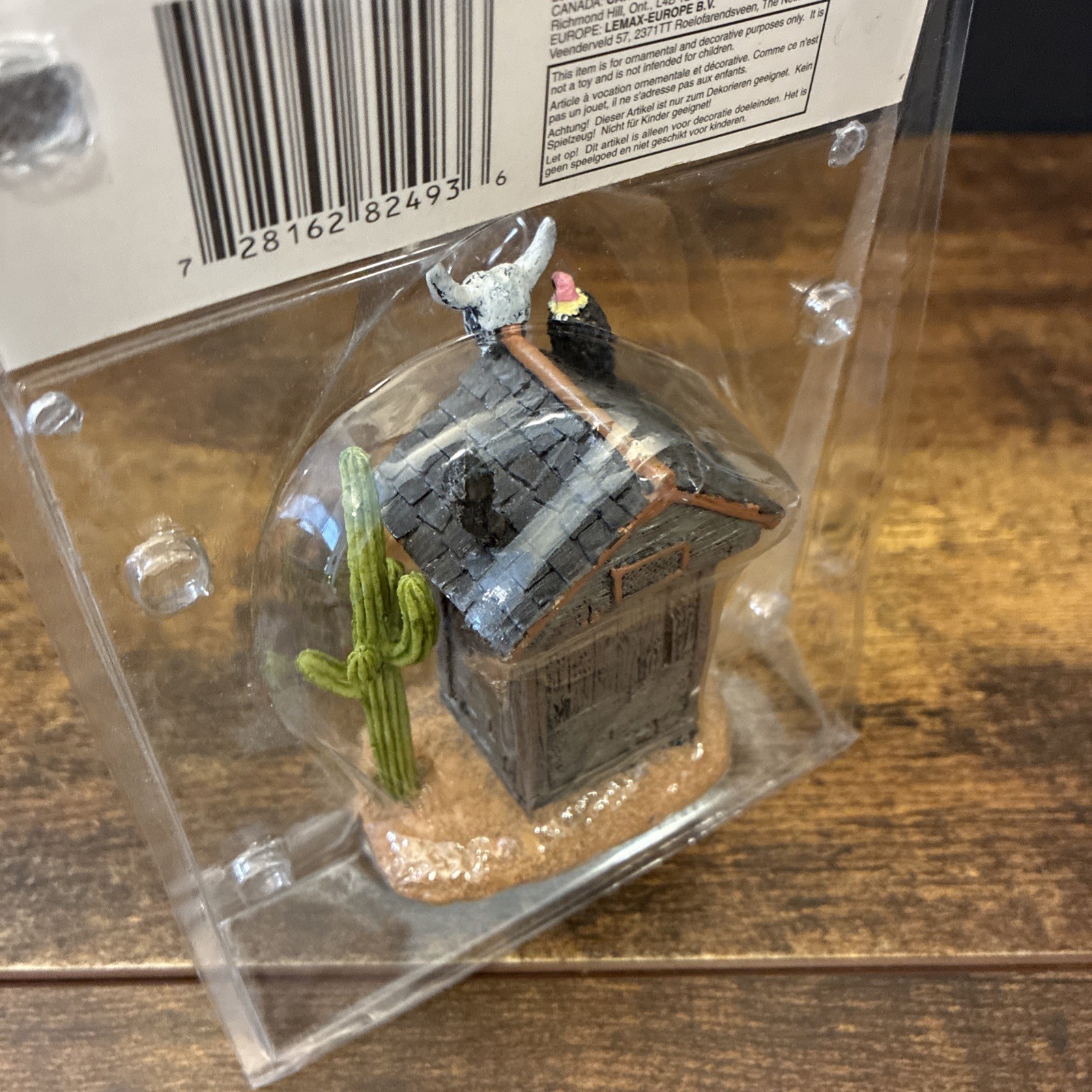 Lemax 2008 Spooky Town HAUNTED OUTHOUSE #82493 Retired Halloween Figurine New