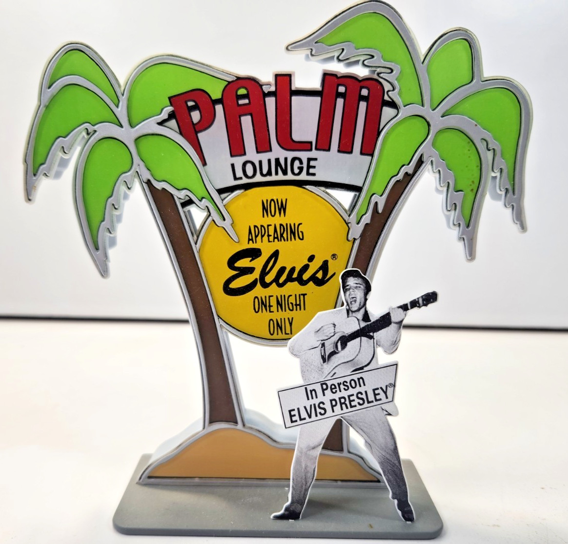 DEPARTMENT 56 NOW SHOWING ELVIS PRESLEY LIGHT UP SIGN #56.55105