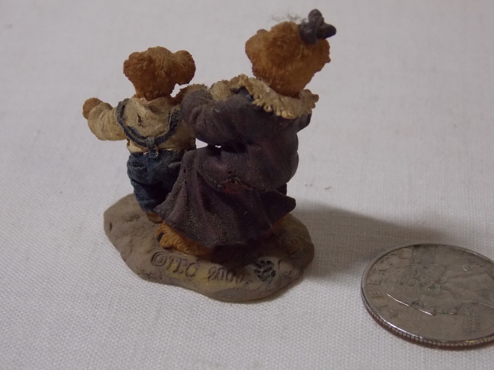 Boyds Town Village Momma Timmy Bear Figurine 2000 TBC Vintage Collectible Small